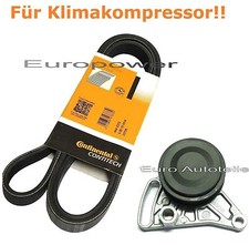 Keilrippenriemen + Spannrolle SKODA SUPERB 1.9/2.0 TDI Für Klimakompressor Neu
