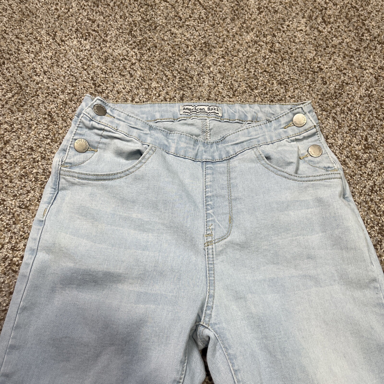 American Bazi High Waist Flare Jeans Size Small (24 X 28) - View 2