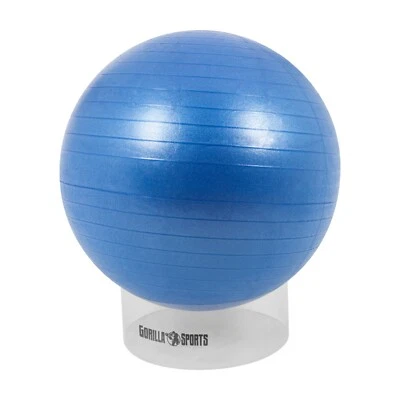 GORILLA SPORTS® Ballschale Gymnastikbälle Schale Sitzball Gymnastikball Yogaball