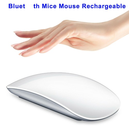 BT 4.0 Wireless Mouse Magic Arc Touch 1600 DPI Mause Ultra-thin Rechargeable - Picture 11 of 13