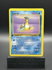 Pokémon TCG Lapras Fossil 25 Regular 1st Edition Rare