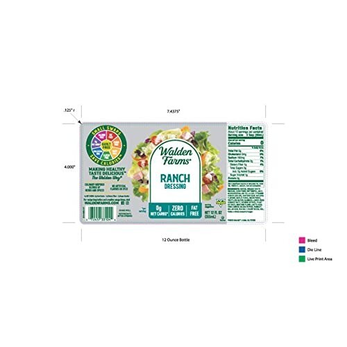 Ranch Zero Calorie Dressing 4 Bottles NT.WT 12 Fl.Oz. (355mL) each. - 第 6/8 張圖片