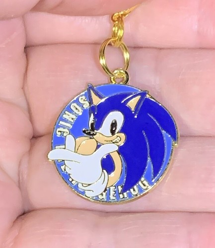 Golden Sonic The Hedgehog From Sega Dije Cremallera Tirón y Llavero ¡Clip Complemento!¡! - Imagen 4 de 11