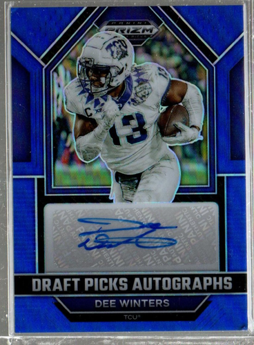 2023 Panini Prizm Entwurf Picks Entwurf Picks blau #88 Dee Winters Auto/149
