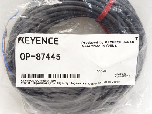 1PC New Keyence OP-87445 Sensor Cable OP87445 - Picture 1 of 3