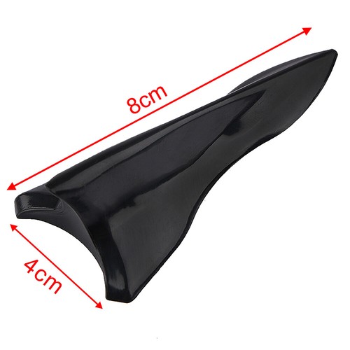 Universal Car Roof Shark Fin Decorative Sticker Carbon Fiber Decors Accessories - Picture 6 of 7