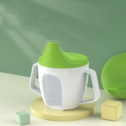 Baby Silicone Straw Sippy Cup Toddler Training Water Bottle Leakproof Tableware - Picture 8 of 14
