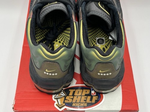 Nike Air Tuned Max Celery 2021 Size 9.5 Used Rare Authentic Black Trainer Low - Picture 6 of 11