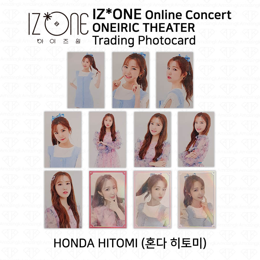 IZ*ONE 2020 Oneiric Theater 2nd Online Concert Trading card Honda