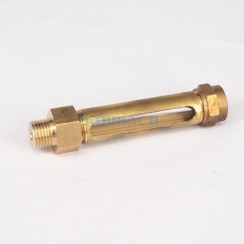 80-200mm Lube Devices Brass Oil Level Gauge Indicator Sight Glass Lathes Sump - Picture 8 of 37