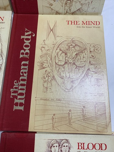 Human Body HC Book Vintage 1980s Lot of 6 Torstar Books Health Study Guide - Picture 8 of 13