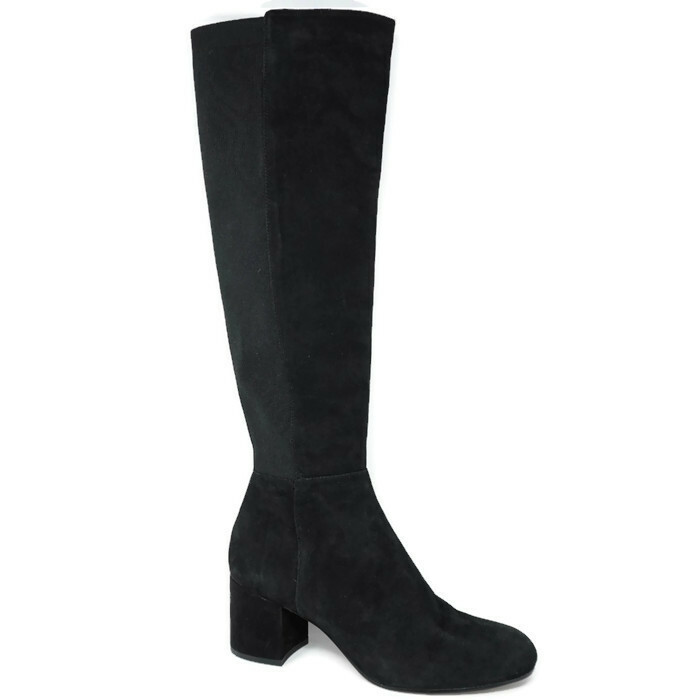 Sam Edelman Valda Womens Boots Size 9 Black Suede Block Heel Sam Edelman Valda Womens Boots Size 9 Black Suede Block Heel