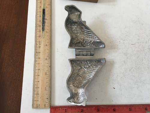 Vintage Antique Pewter Ice Cream Mold Small Bird # 373  - Picture 8 of 10