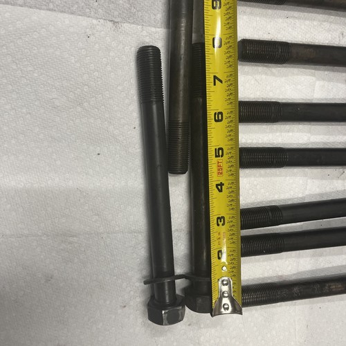 Cummins 855 Bolt Set Used Qty 12 7.25”L - Picture 11 of 12