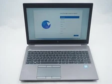 HP ZBOOK 15 G5 15.5" Intel Core i7-8850H 2.60GHz 32GB RAM 512GB NVMe No Adapter