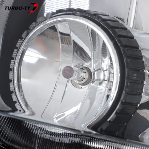 For 2005-2007 Ford Escape Factory Halogen Chrome Headlights Left+Right Side New - Foto 7 di 16