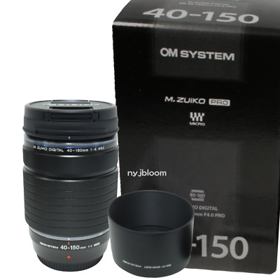 New OM SYSTEM M.Zuiko Digital ED 40-150mm f4 PRO Lens