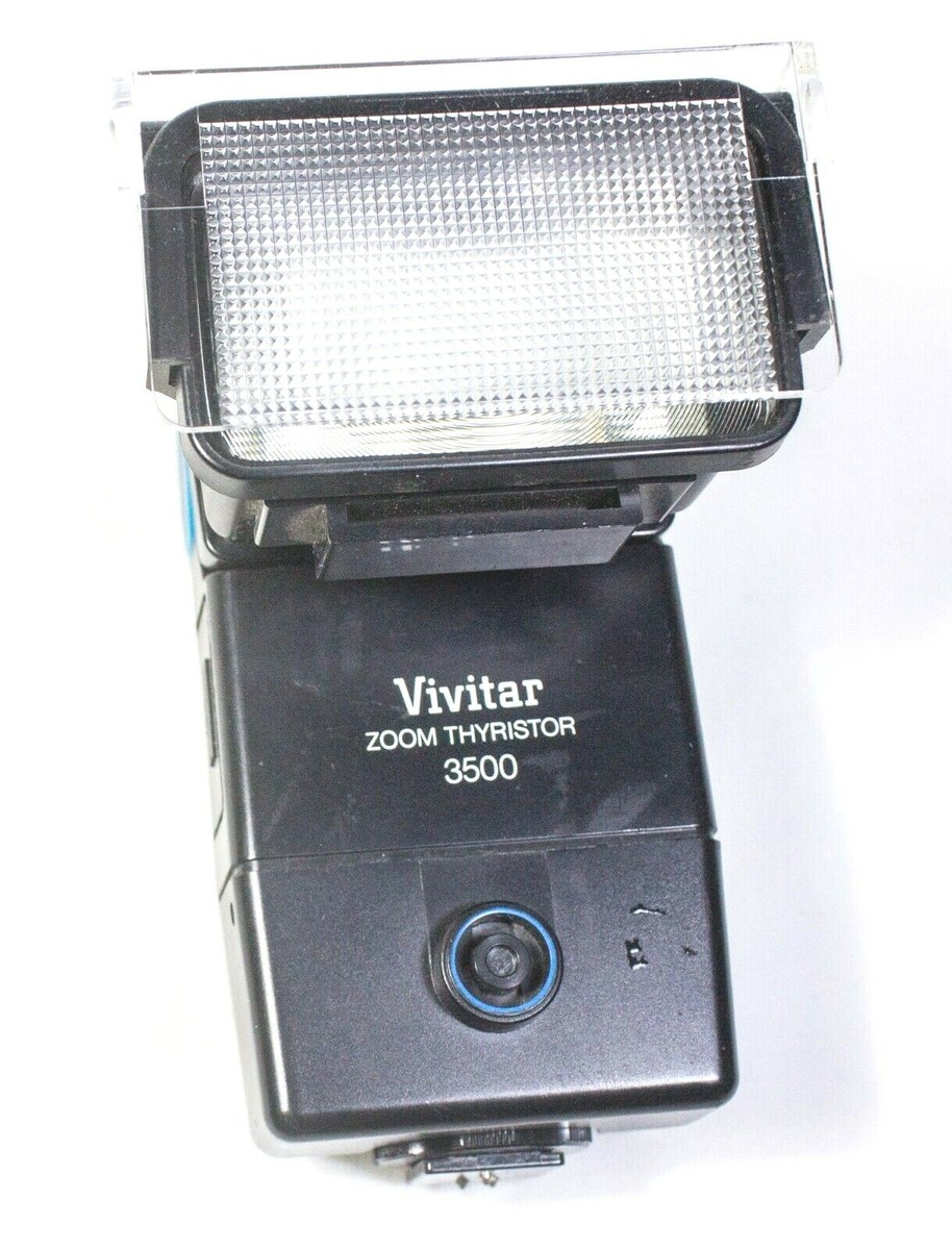 Flash Vivitar Zoom Thyristor 3500 - Occasion Non Testé - Vendu En L'État