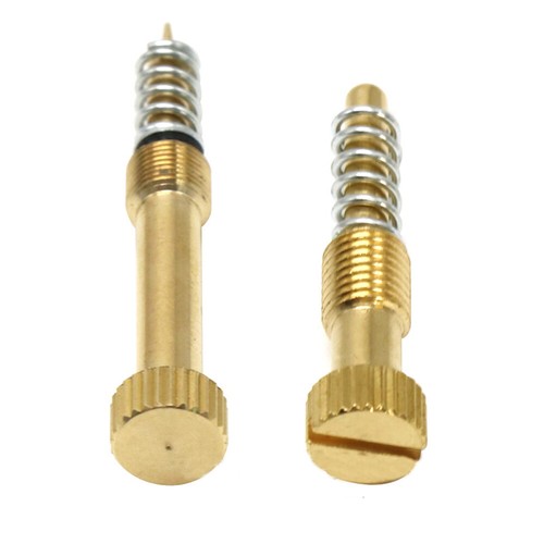 2x Air Fuel Mixture Screw Idle Speed Adjustment Screw/for Mikuni VM22 Carburetor - Picture 6 of 9