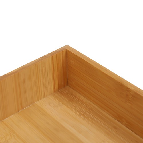 Bamboo Desk Organizer Desktop Storage Box With 2/3/4 Drawers Home Office - Picture 10 of 15