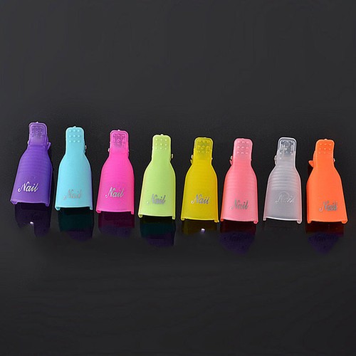 Nail Polish Cleaner 10PCS Nail Soak Off Cap Manicure Tool Nail Wraps Degreaser . - Picture 7 of 21
