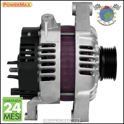 Hc6 Alternatore Powermax Per Opel Astra G Station Wagon Benzina/Gas Naturale (Gn - Foto 5 di 5