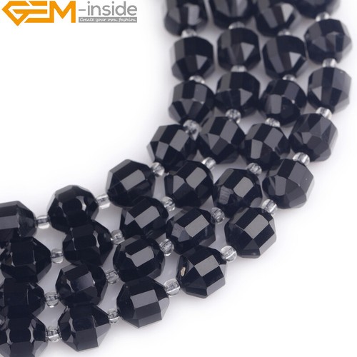 Loose Faceted Bicone Beads 15" Natural 8mm Gemstone Jewellery Making Supplies - Picture 35 of 36