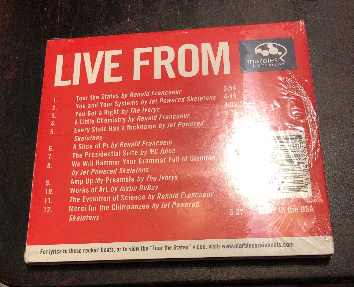 Brain Beats [Digipak] by Various Artists (CD, Marbles) New