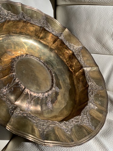 London 1674 Charles II Antique Solid Silver Salver Plate Tray Sterling 925 UK HM - Bild 16 von 21