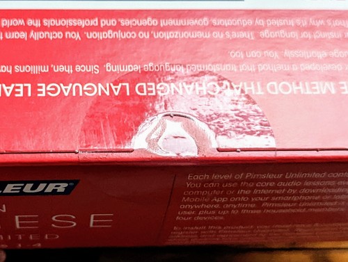 NIB Sealed Pimsleur MANDARIN Chinese Unlimited Levels 1-4 Software + Portable DL - Picture 3 of 7