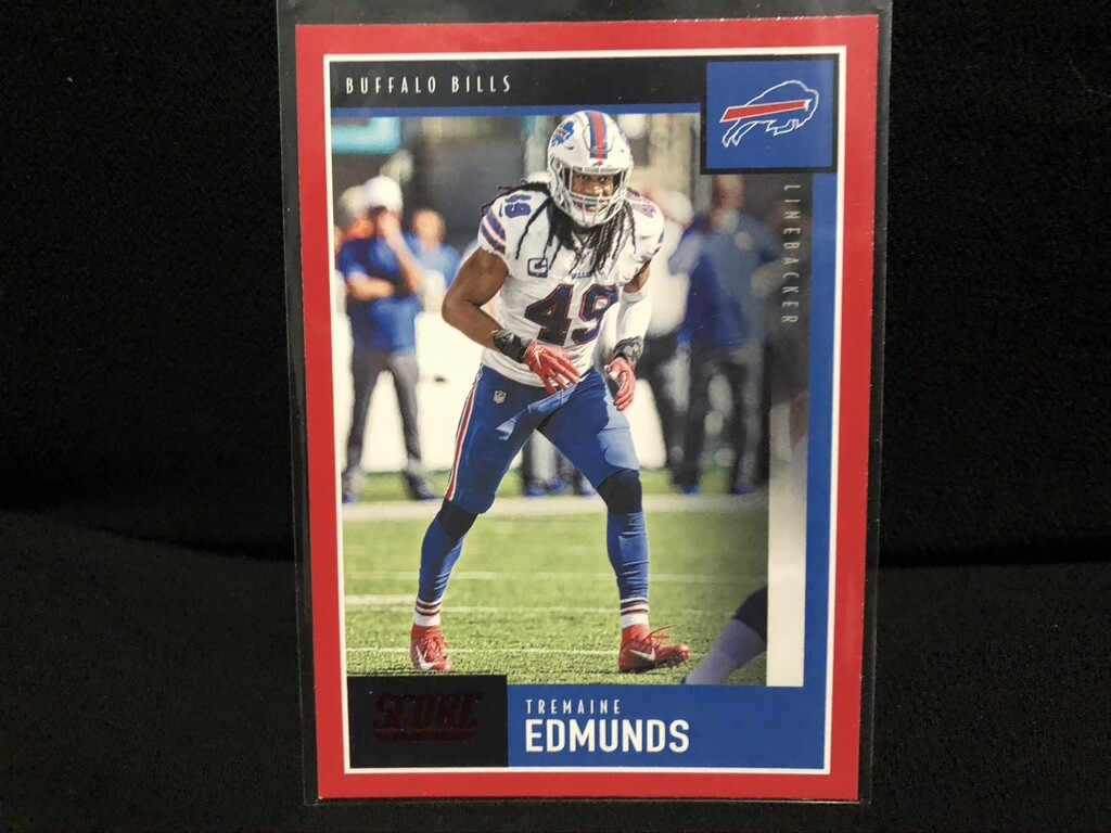 2020 Score Red Tremaine Edmunds # 10 Buffalo Bills