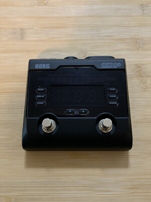 Korg Pitchblack Plus Chromatic Tuner Guitar Pedal
