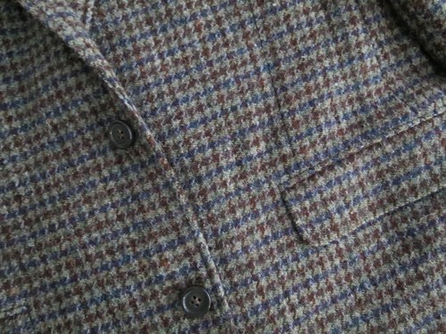 NWOT Brooks Brothers 1818 Fitzgerald Harris Tweed Scotland tweed sport coat 42 L - Picture 9 of 13
