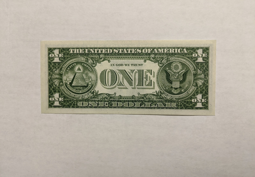 1963A⁕ One Dollar Star Note - Crisp Choice Uncirculated, Better Date/Type $1** - Picture 2 of 4