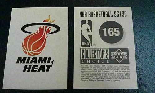 1995 - 1996 UD CC NBA ARGENTINA STICKERS SET BREAK WOW #1 - #221 YOU PICK - Picture 184 of 247