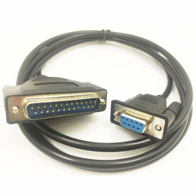 1pcs for CNC Machine Tool Fanuc Mitsubishi System RS232 Cable 9-pin To 25-pin