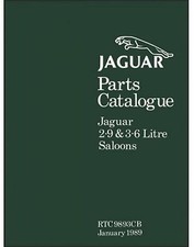 Catalogo Ricambi / Spare Parts Catalogo Jaguar XJ 6 (XJ40) 2.9 & 3.6 Litro