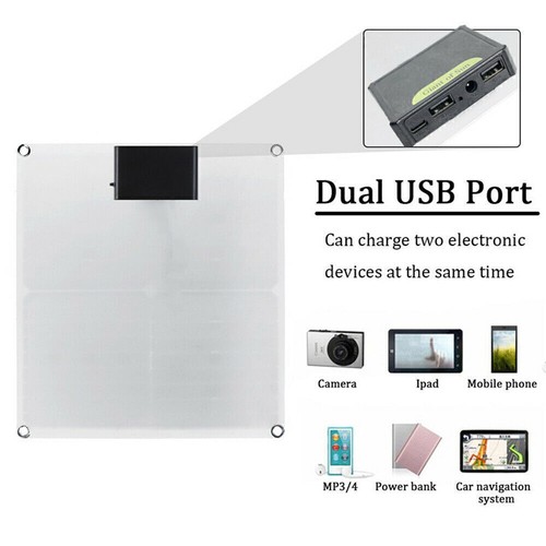 600W Watts Solar Panel Kit 12V 100A Battery Charger with Controller Caravan Boat - Picture 8 of 38