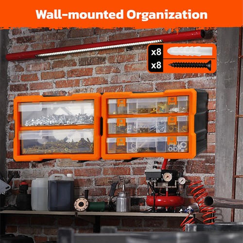 5/16/21 Drawers Storage Cabinet Tool Box Bin Chest Case Parts Organizer Divider - Picture 32 of 49