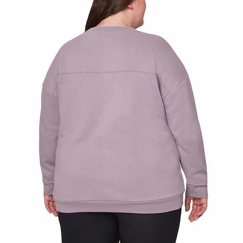 Mondetta Ladies' Knit Fleece Crewneck - Picture 4 of 6