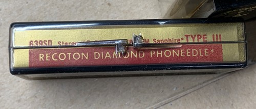 Tocadiscos Recoton diamante pulido a mano para reproductor de discos 639-SD - Imagen 7 de 9