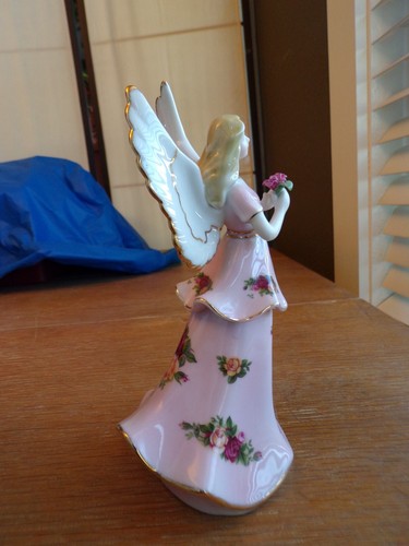 Auswahl Royal Albert Old Country Roses China Victorian Girl/Musical Angel Figuren - Bild 10 von 94