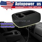 For 2007-2014 Chevy Silverado 1500 Jump Seat Middle Console Armrest Cover Zipper