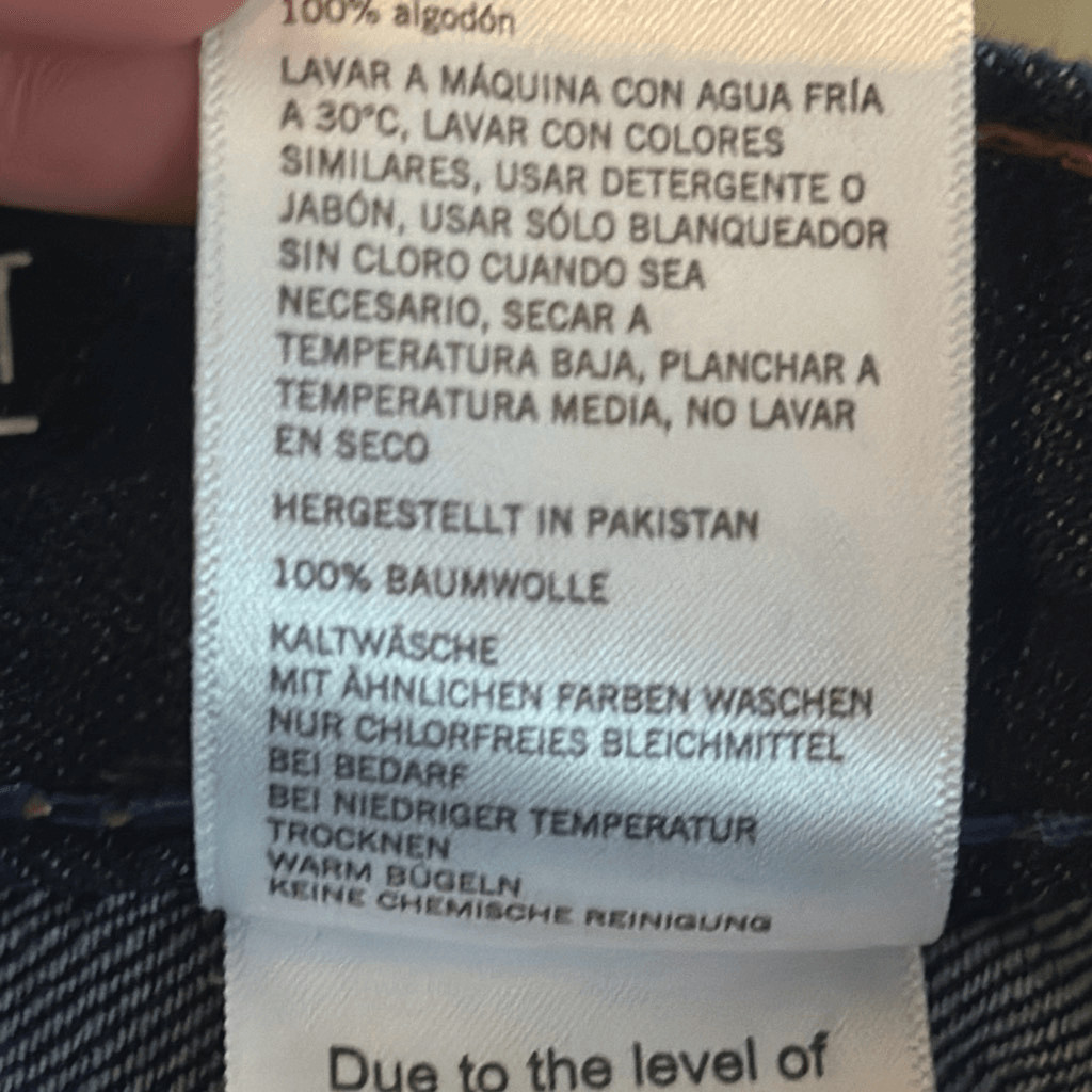 Nautica Mens Dark Wash Straight Fit size 30x30 Jeans Denim image 9