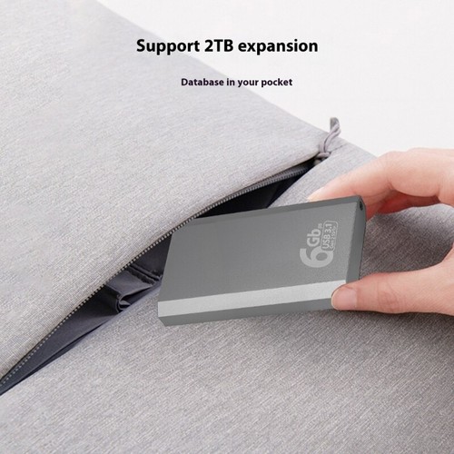 Aluminum mSATA External Drive Enclosure Fast USB 3.1 Heat Dissipation Drive - Afbeelding 3 van 8