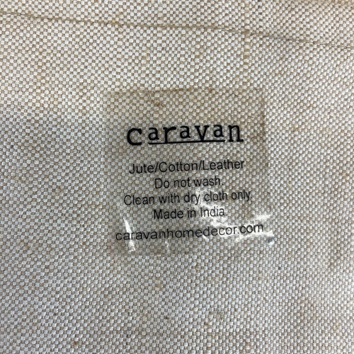 Magnolia Seed and Supply Tote Bag Multiple Pockets Leather Straps Weave Caravan - Picture 6 of 7