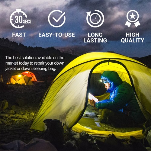 Repair Patches (self-adhesive) for Down Jackets & Sleeping Bags - 23 Colours! - Picture 22 of 253