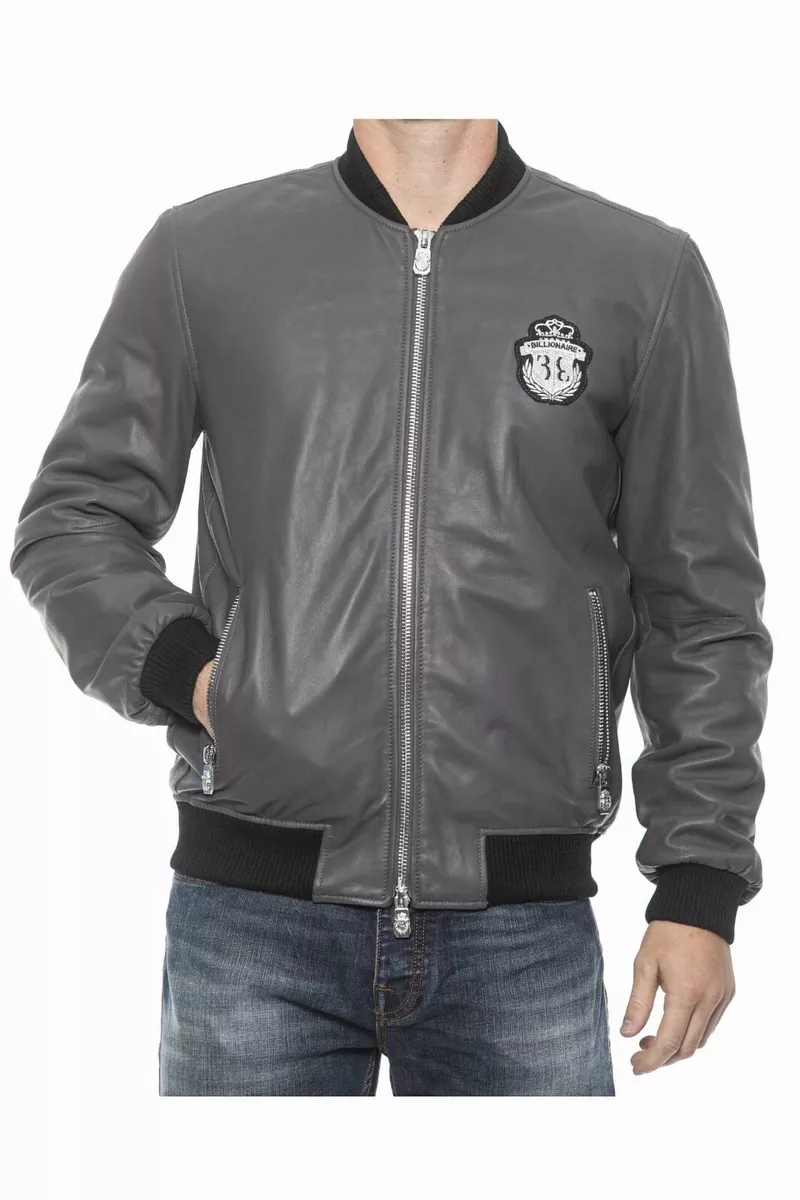 Billionaire top leather jacket