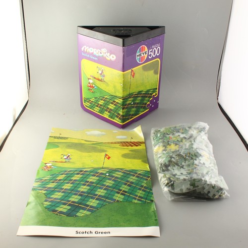 HEYE Puzzle Comic Puzzle MORDILLO 1992 500p Scotch Green Golf Sport