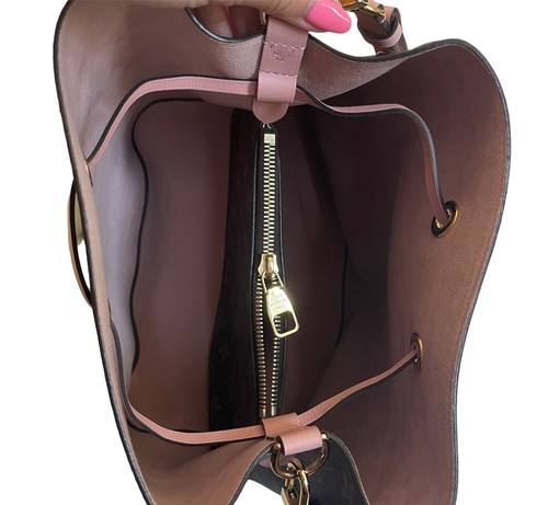 LOUIS VUITTON Monogramm Leinwand MM Neo Noe ROSA PULVER Eimertasche gebraucht - Bild 4 von 8